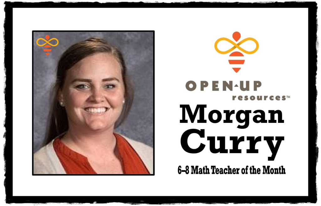 Morgan Curry: Math Teacher Award