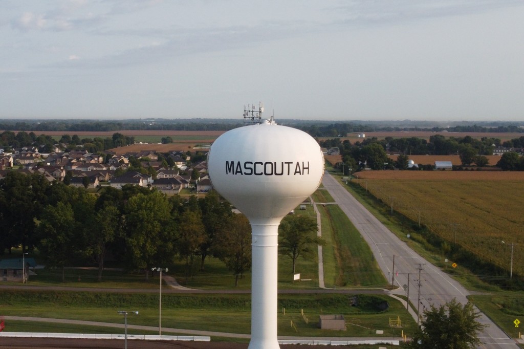 Mascoutah water tower