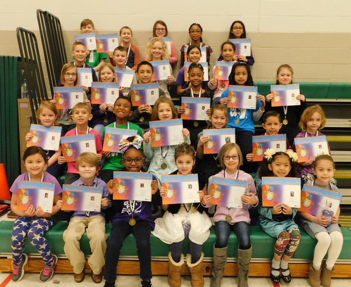 Scott Elementary February Students of the Month