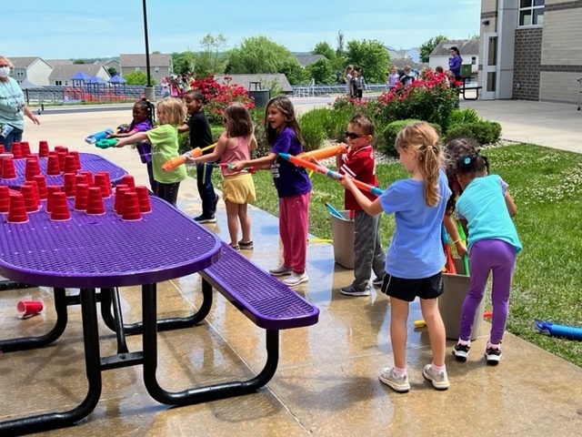 students playing 