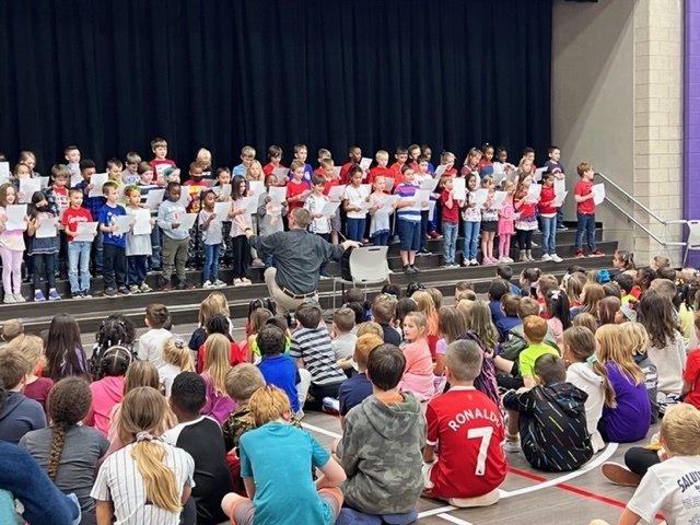 students playing