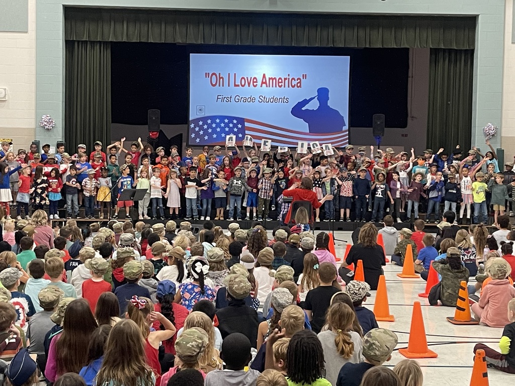 1st graders love America!