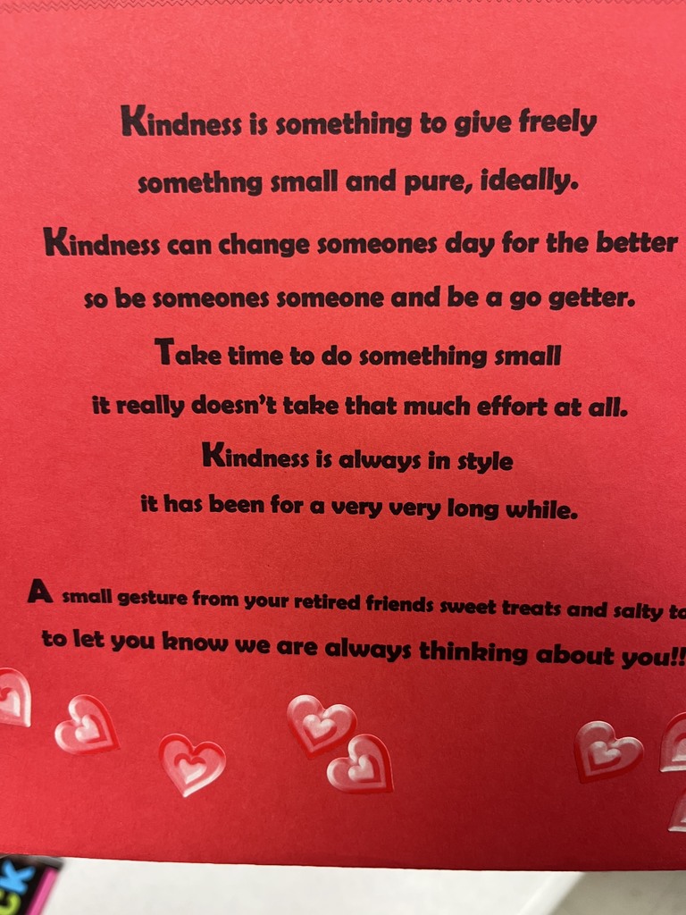 Kindness poem